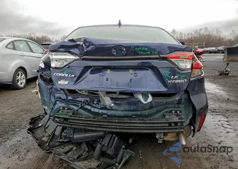 2023 Toyota Corolla Le from USA, damaged, VIN JTDBDMHE8PJ000269